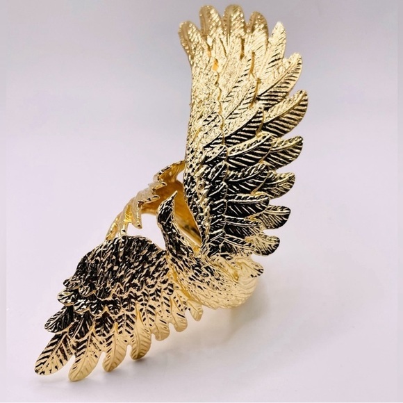New Zara Gold Phoenix Cuff Bracelet ✨✨ with gift box 🎁 - Picture 1 of 8